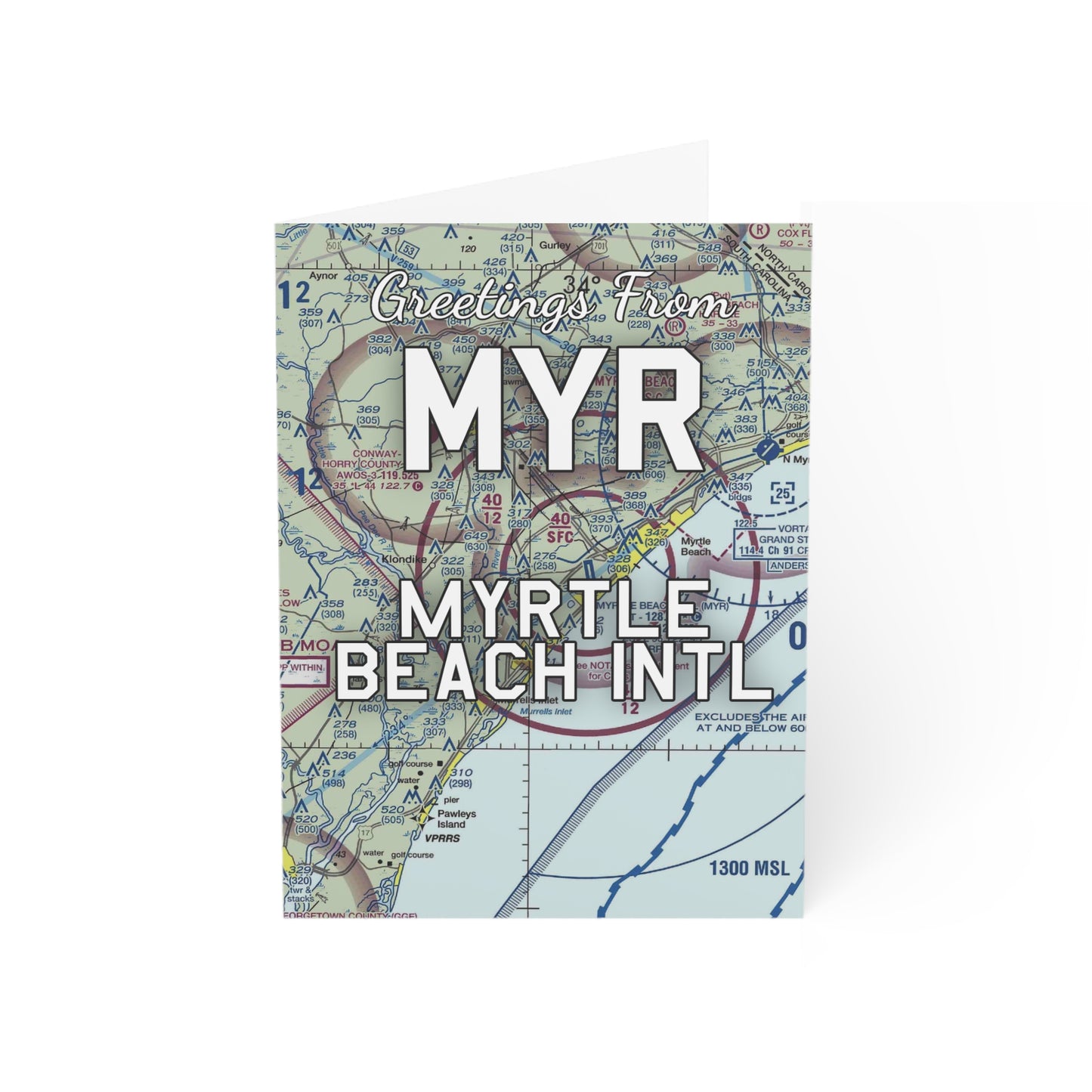 MYR Greeting Cards | Myrtle Beach International Airport Cards