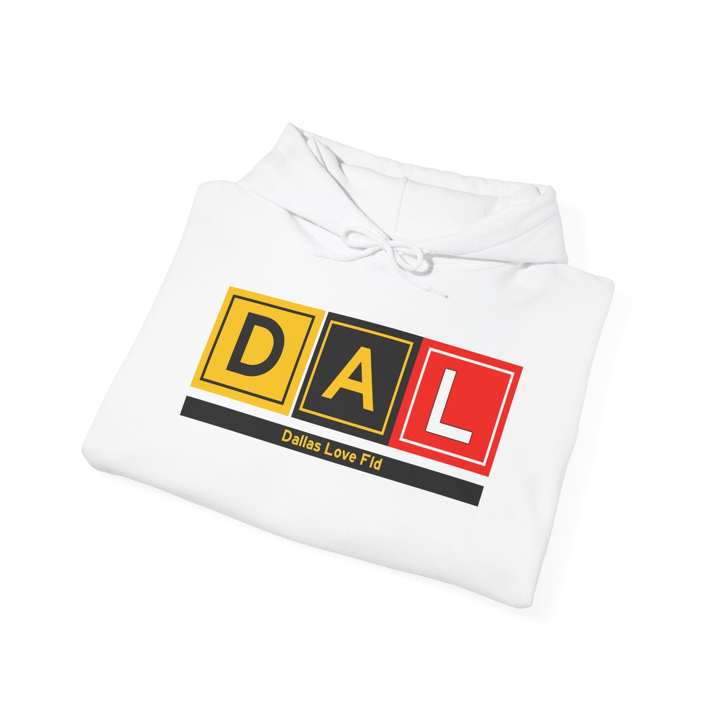 DAL Taxiway Hoodie w/ Airport Name | Dallas Love Field Airport Hoodie