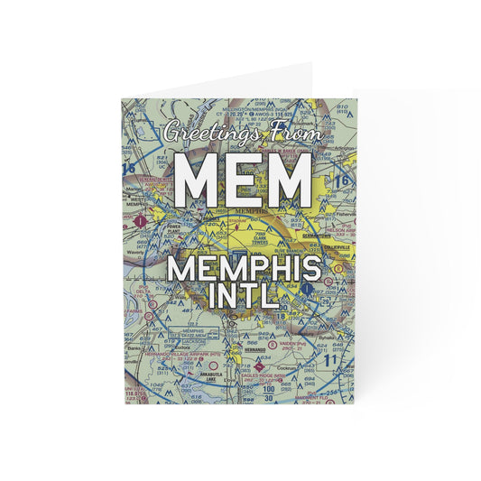MEM Greeting Cards | Memphis International Airport Cards