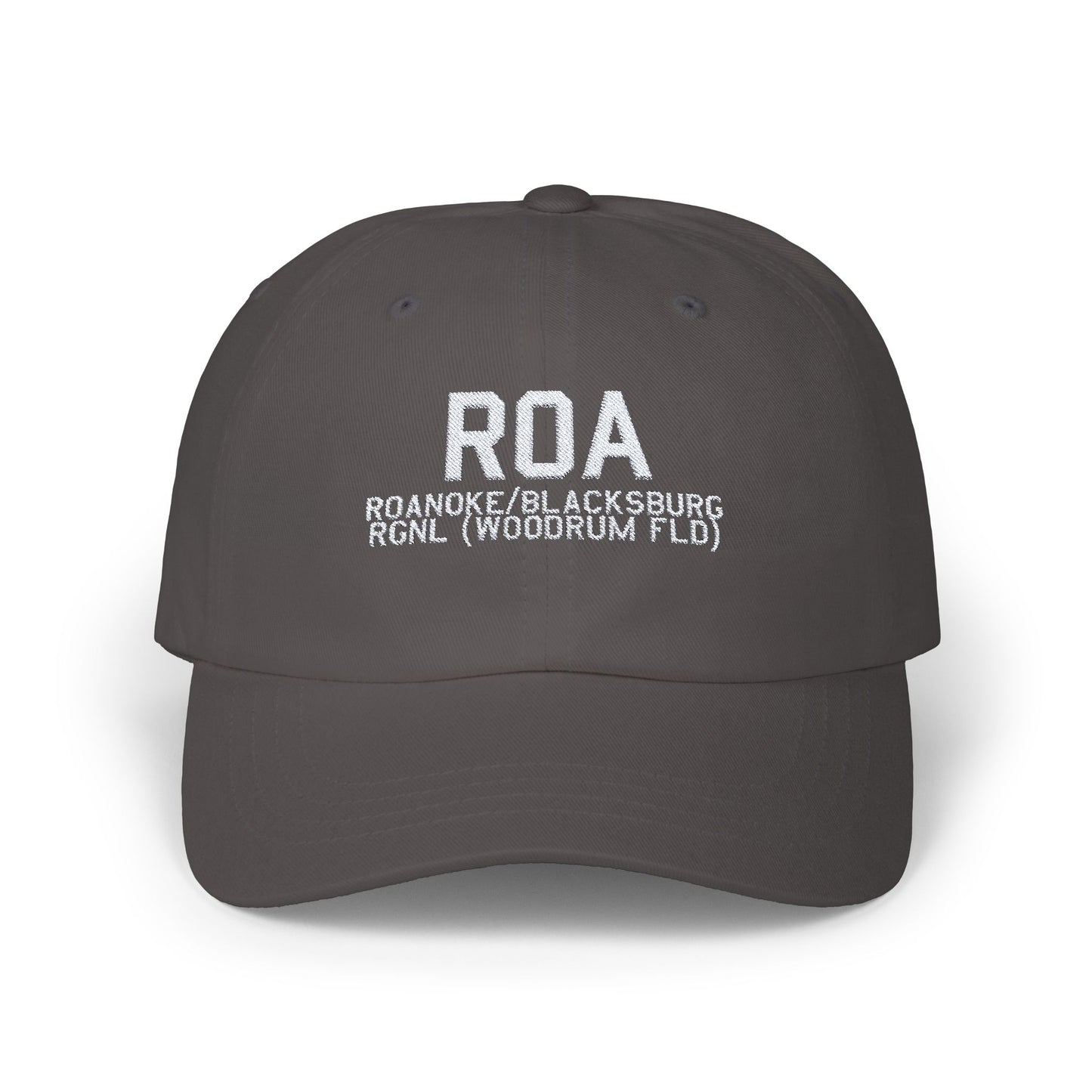 ROA Dad Cap | Roanoke/Blacksburg Regional (Woodrum Field) Airport Hat