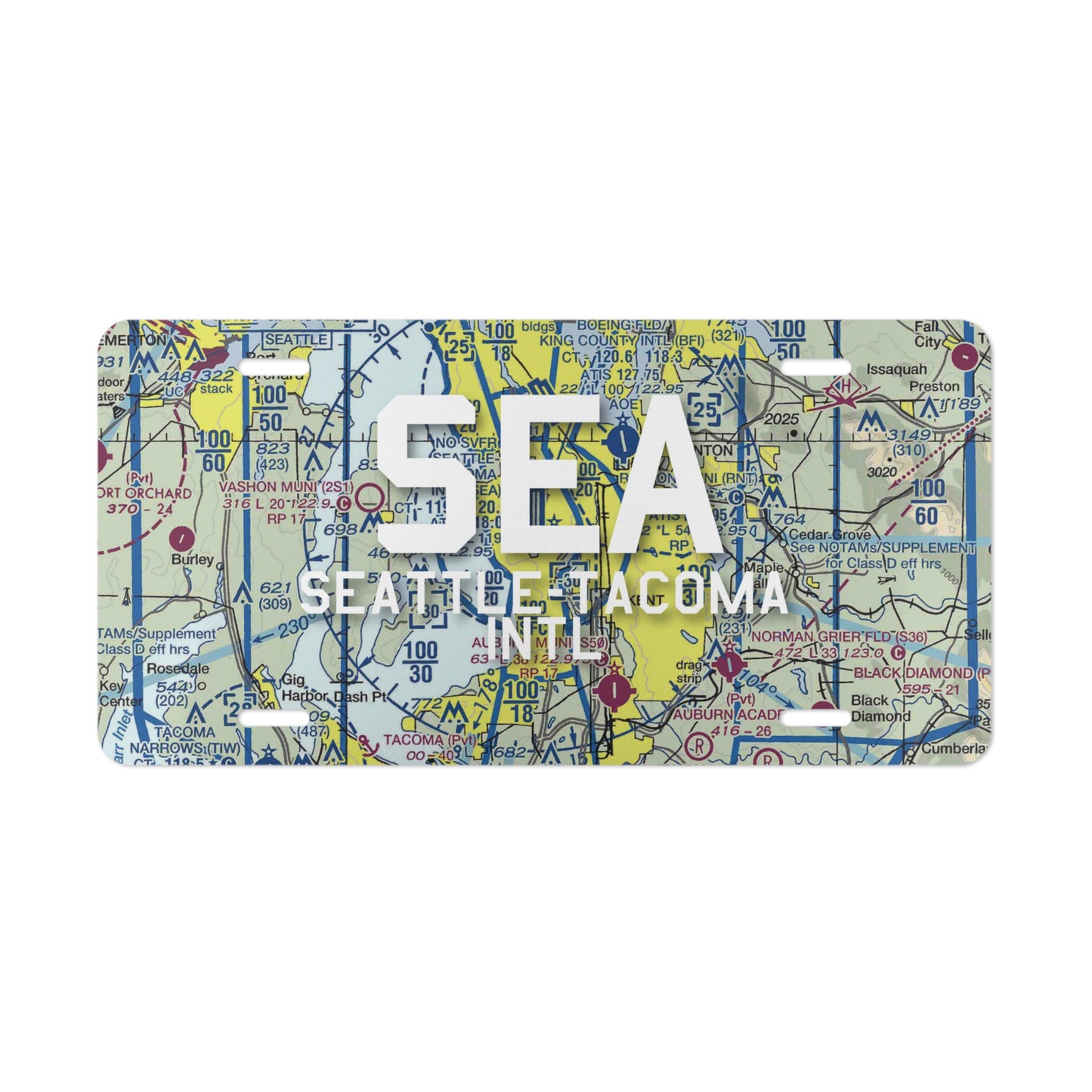 SEA Vanity Plate | Seattle-Tacoma International Airport Vanity Plate