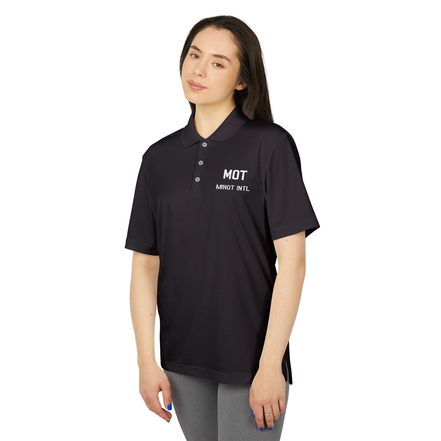 MOT Adidas Polo | Minot International Airport Polo