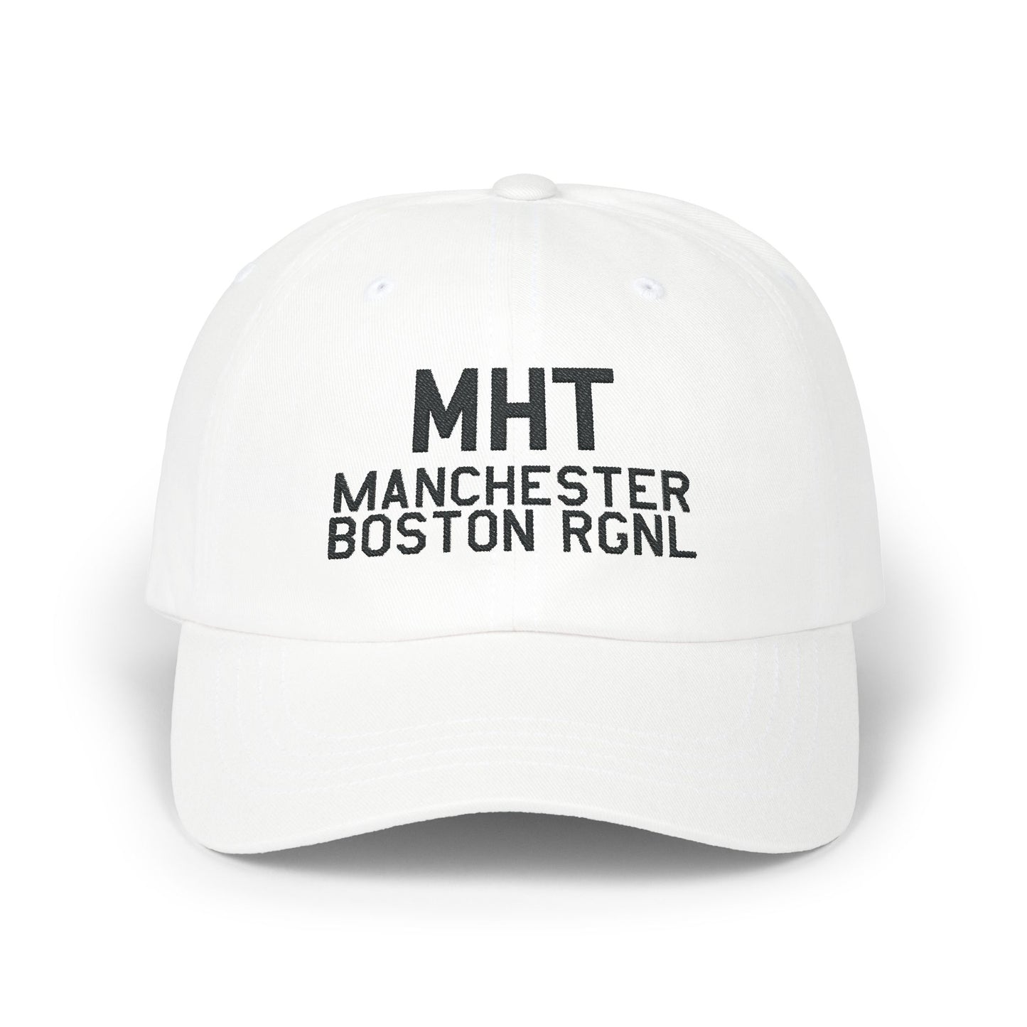 MHT Dad Cap | Manchester Boston Regional Airport Hat