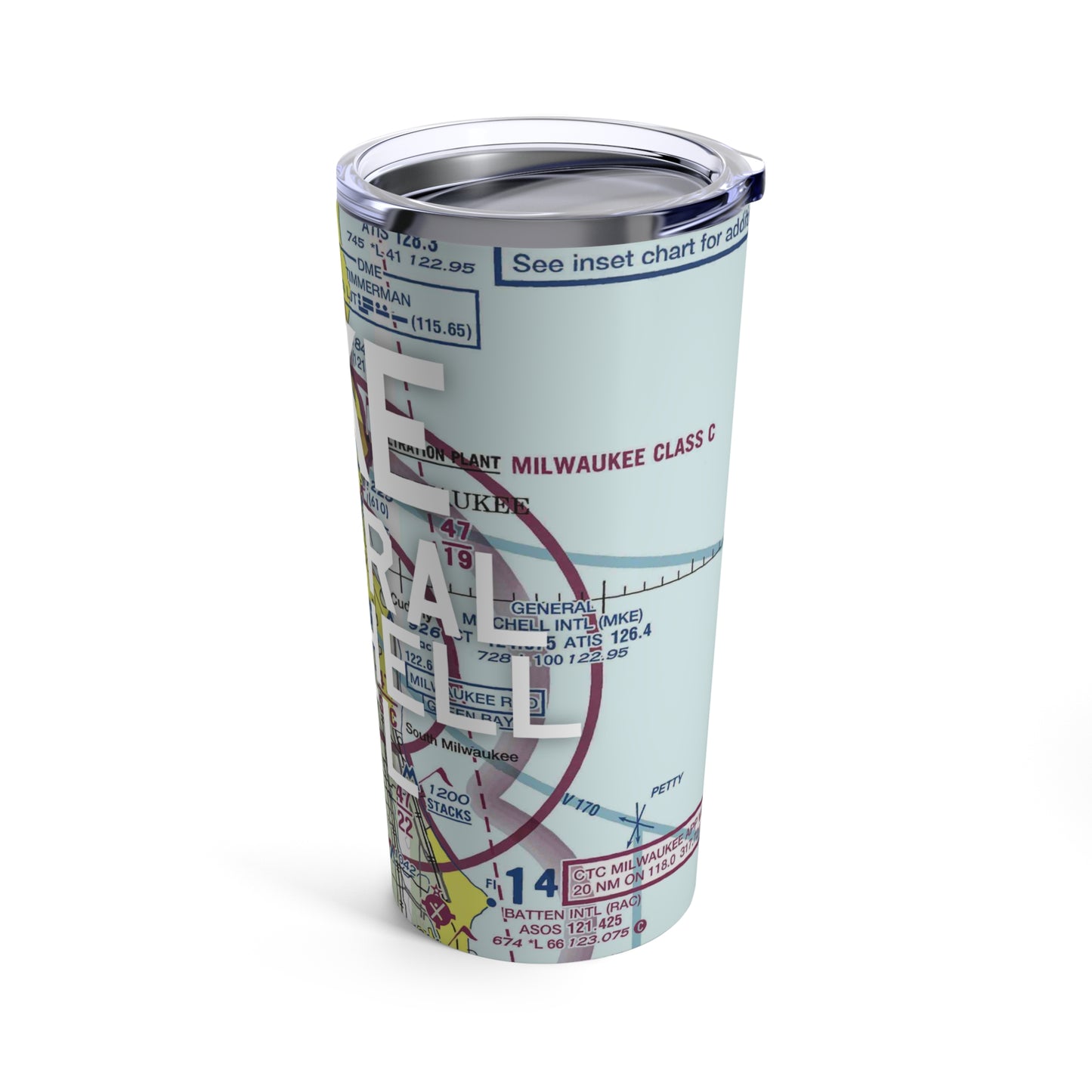 MKE Tumbler | General Mitchell International Airport Tumbler