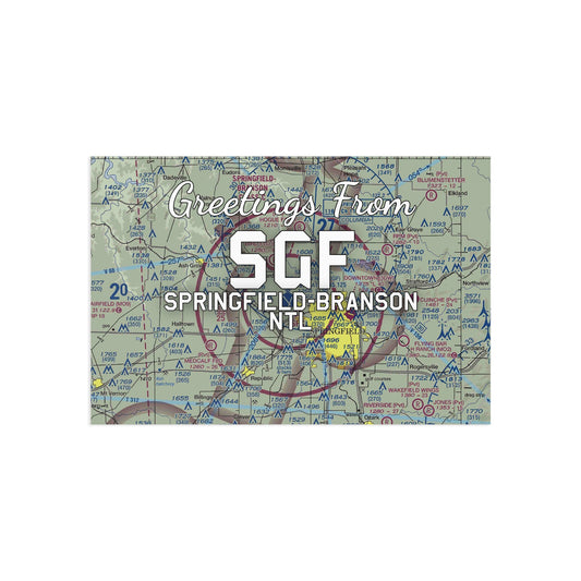 SGF Postcard | Springfield-Branson National Airport Card