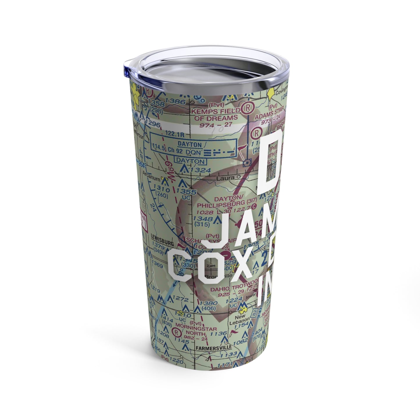 DAY Tumbler | James M Cox Dayton International Airport Tumbler