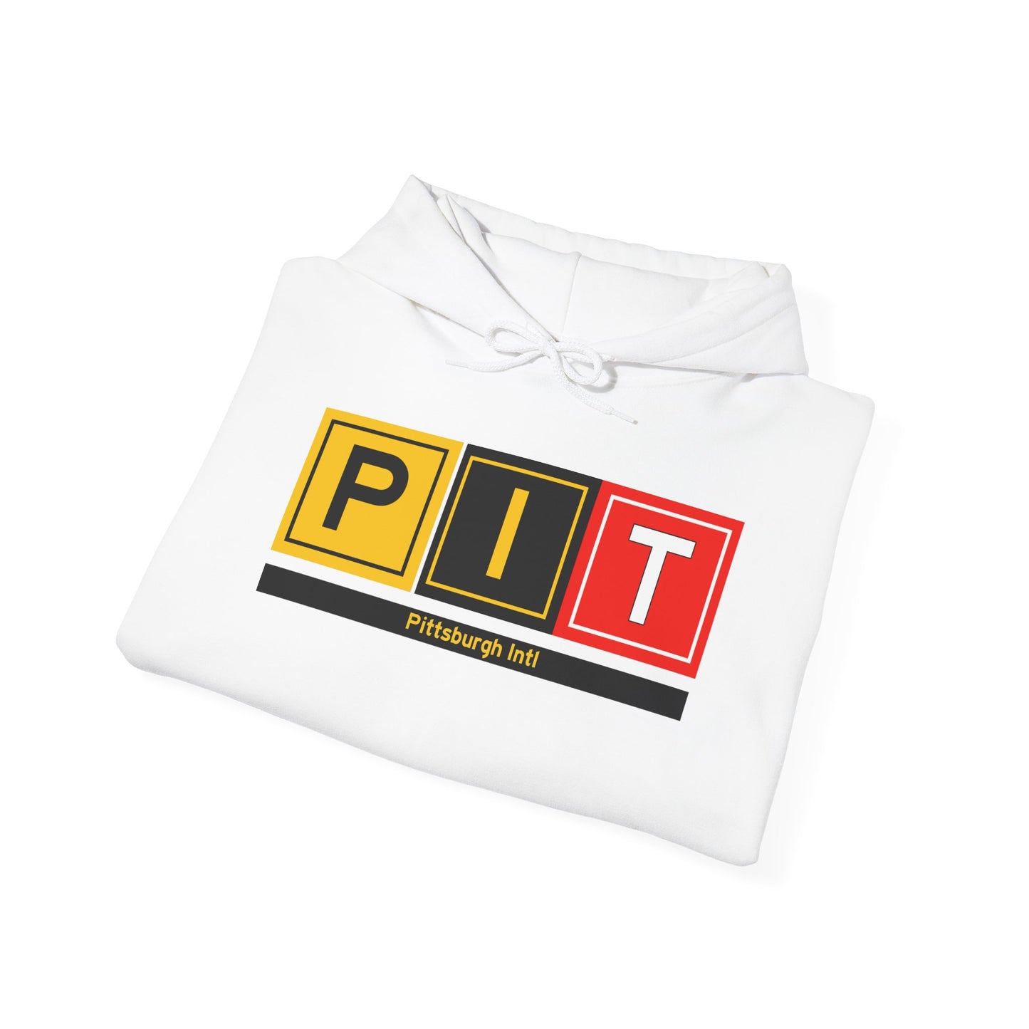 PIT Taxiway Hoodie w/ Airport Name | Pittsburgh International Airport Hoodie