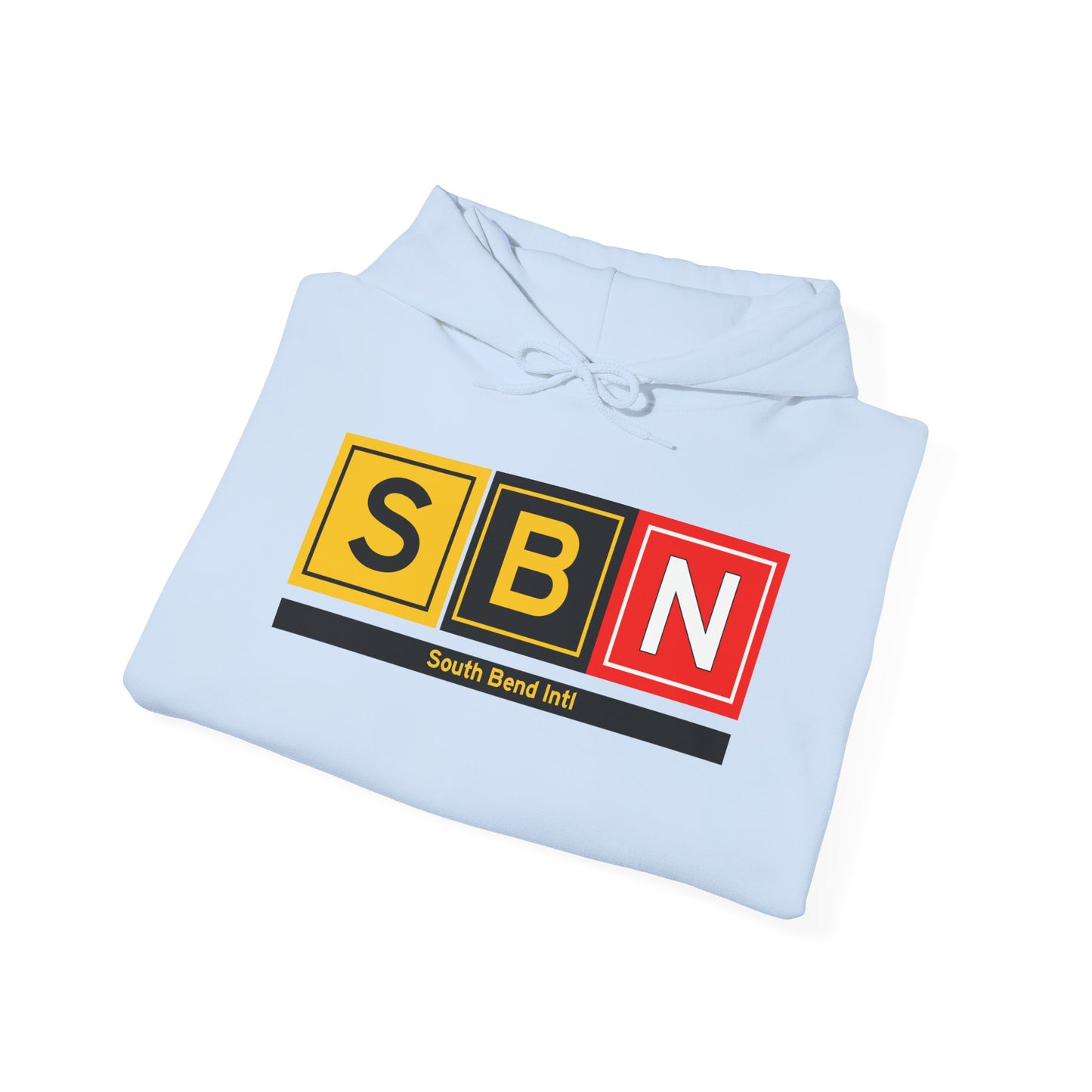 SBN Taxiway Hoodie w/ Airport Name | South Bend International Airport Hoodie