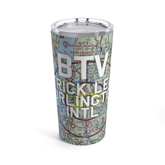 BTV Tumbler | Patrick Leahy Burlington International Airport Tumbler