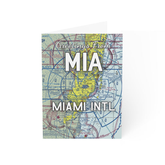 MIA Greeting Cards | Miami International Airport Cards