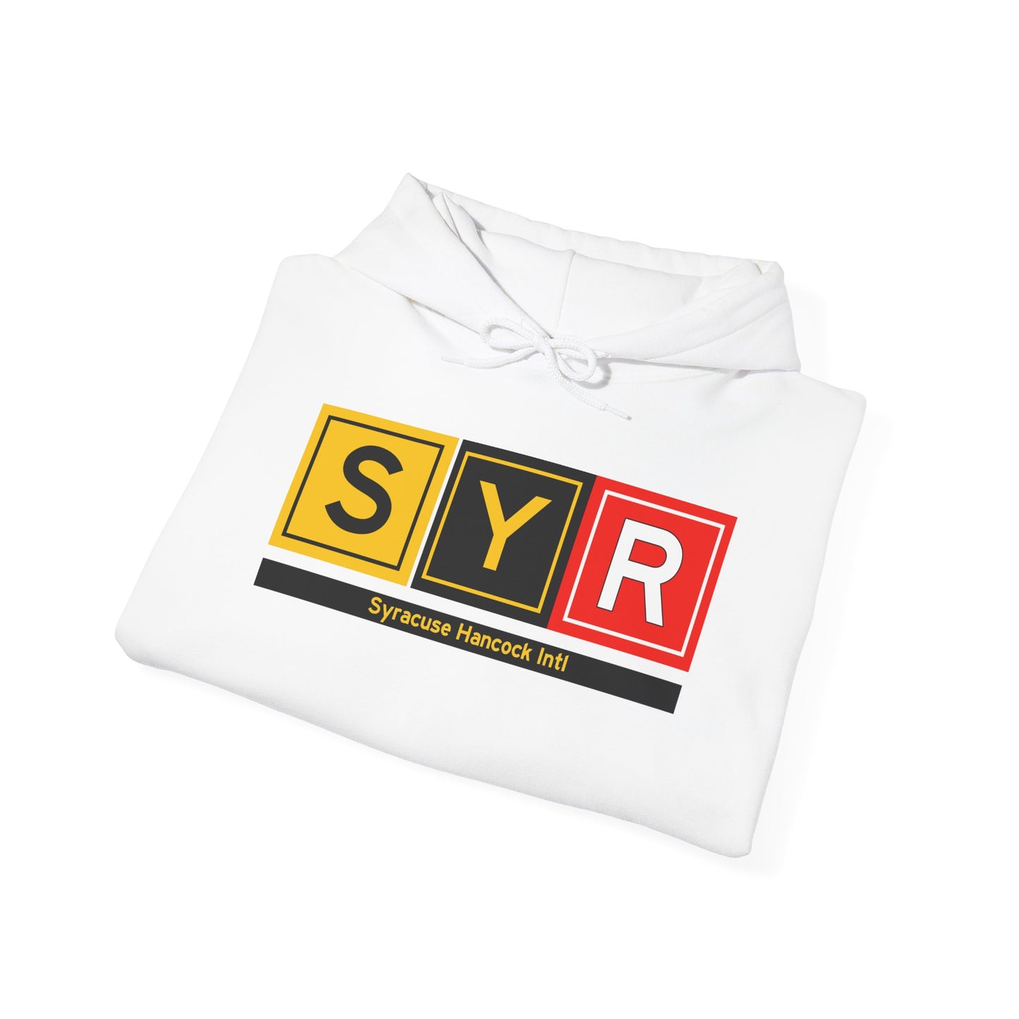 SYR Taxiway Hoodie w/ Airport Name | Syracuse Hancock International Airport Hoodie