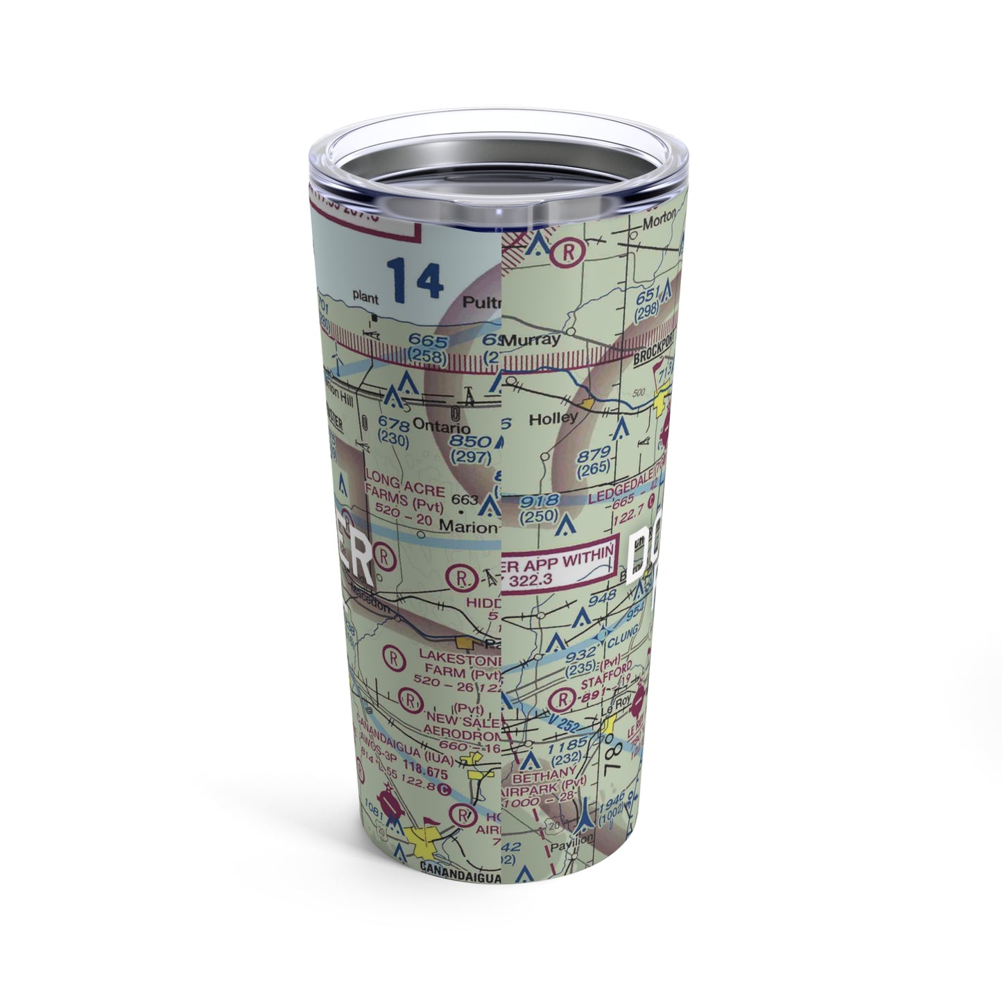 ROC Tumbler | Frederick Douglass/Greater Rochester International Airport Tumbler