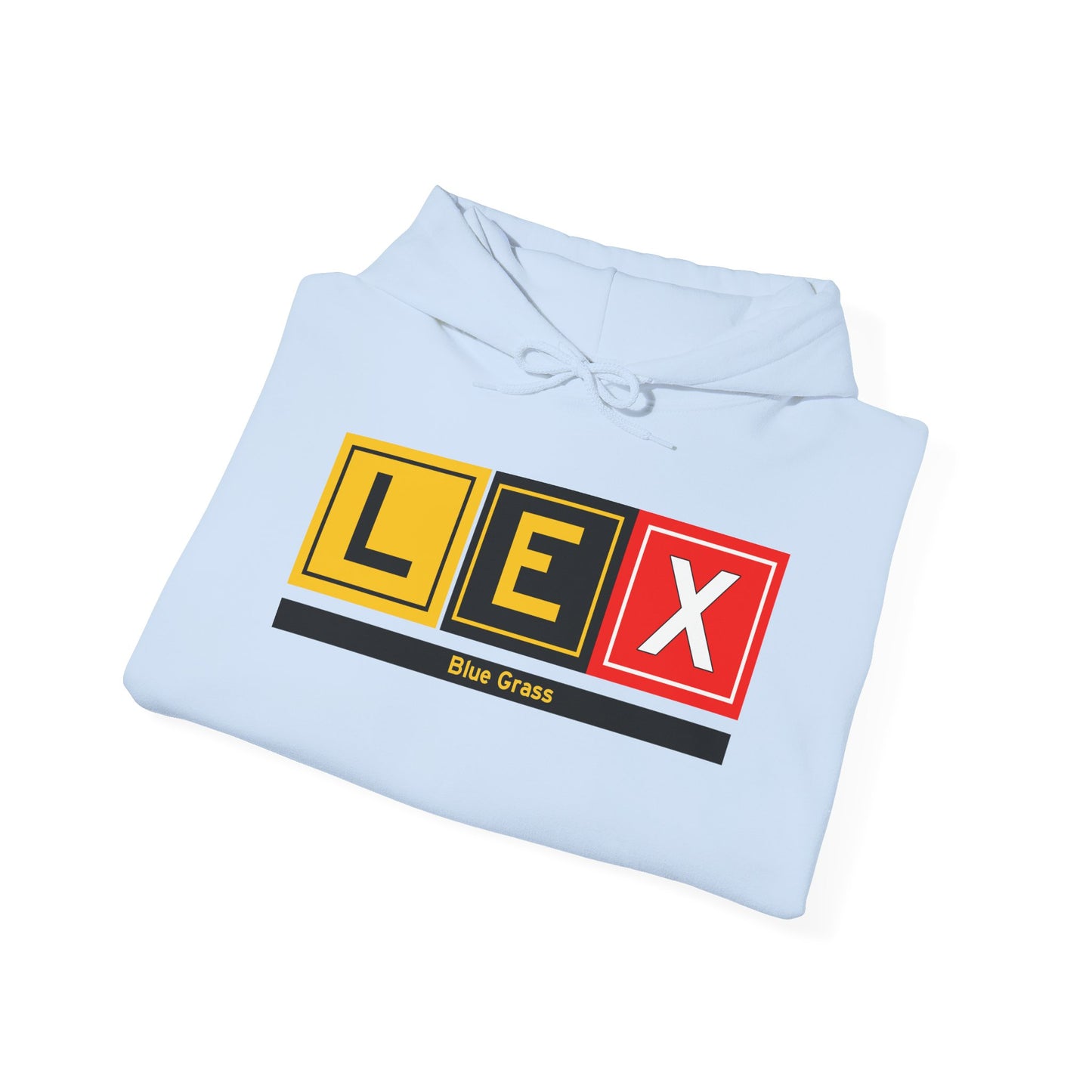 LEX Taxiway Hoodie w/ Airport Name | Blue Grass Airport Hoodie