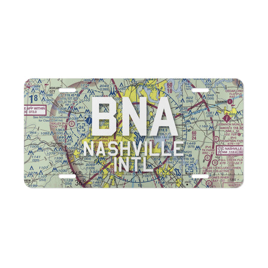 BNA Vanity Plate | Nashville International Airport Vanity Plate