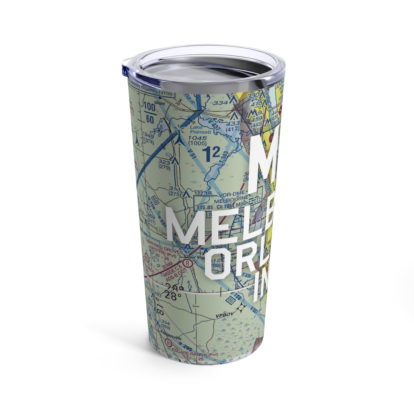 MLB Tumbler | Melbourne Orlando International Airport Tumbler