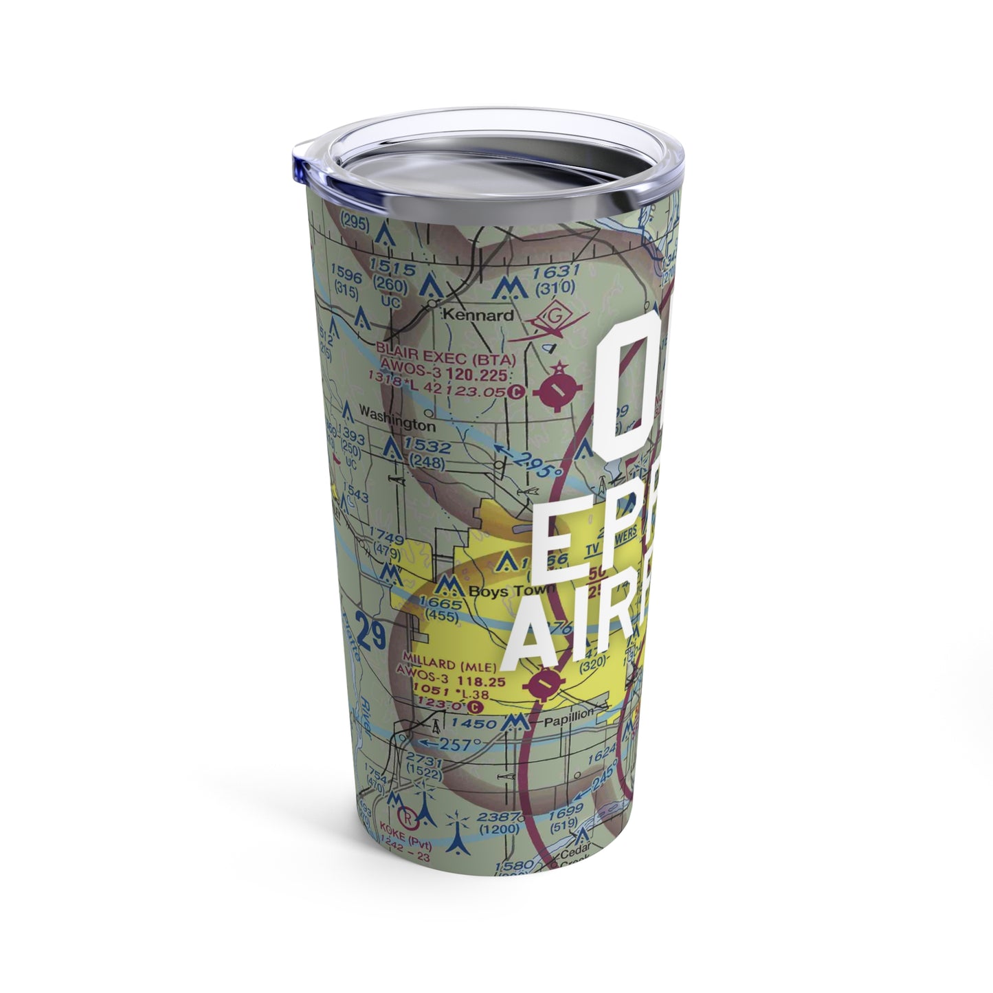 OMA Tumbler | Eppley Airfield Airport Tumbler