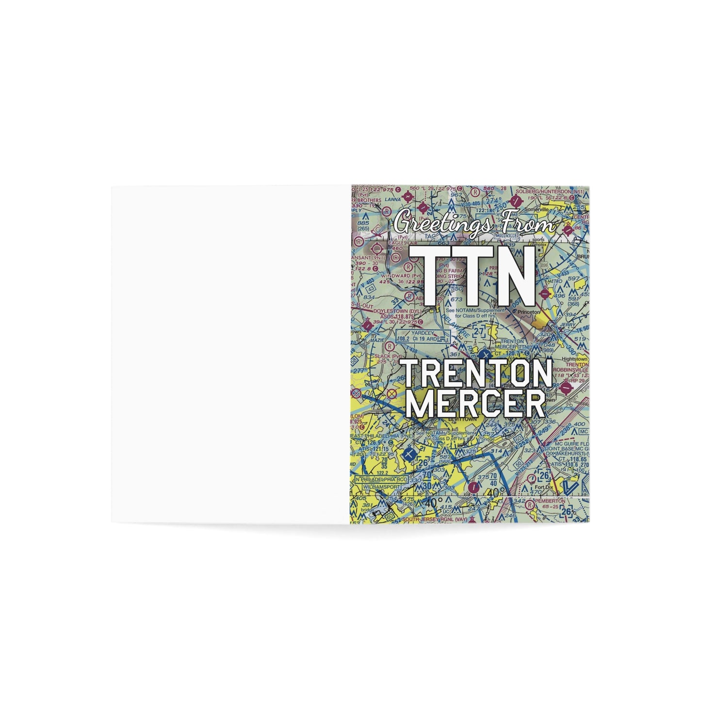 TTN Greeting Cards | Trenton Mercer Airport Cards