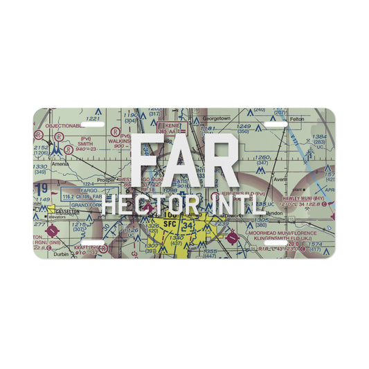 FAR Vanity Plate | Hector International Airport Vanity Plate