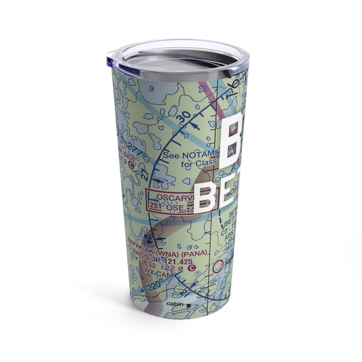 BET Tumbler | Bethel Airport Tumbler