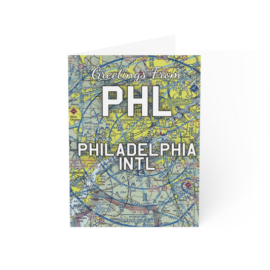 PHL Greeting Cards | Philadelphia International Airport Cards