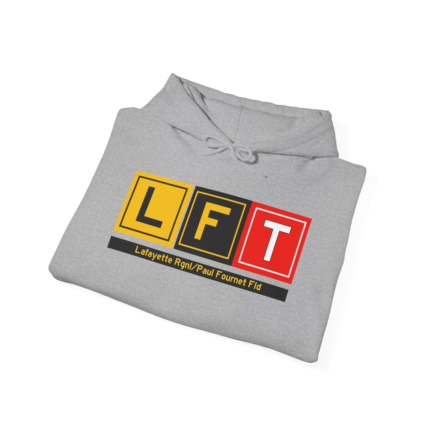 LFT Taxiway Hoodie w/ Airport Name | Lafayette Regional/Paul Fournet Field Airport Hoodie