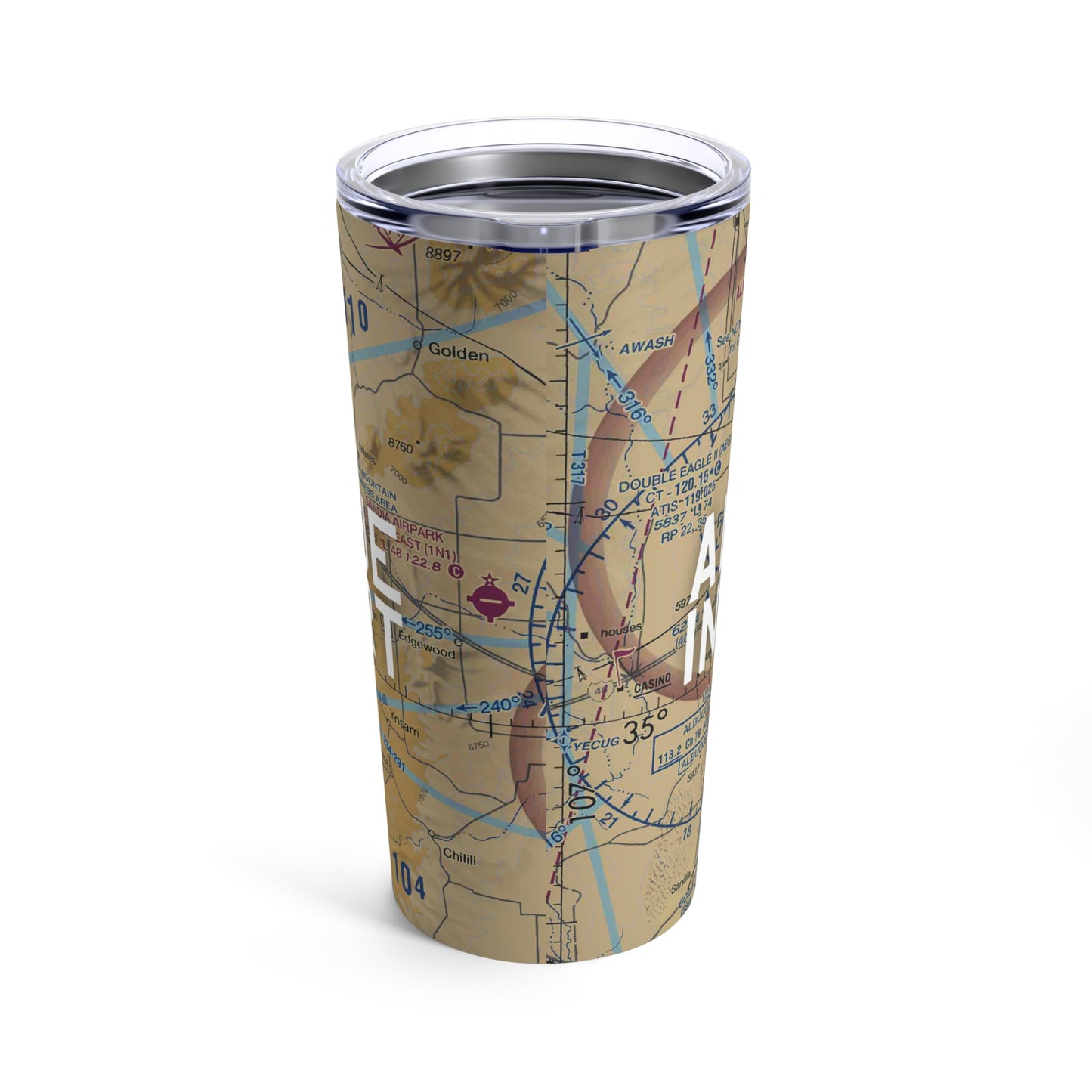 ABQ Tumbler | Albuquerque International Sunport Airport Tumbler