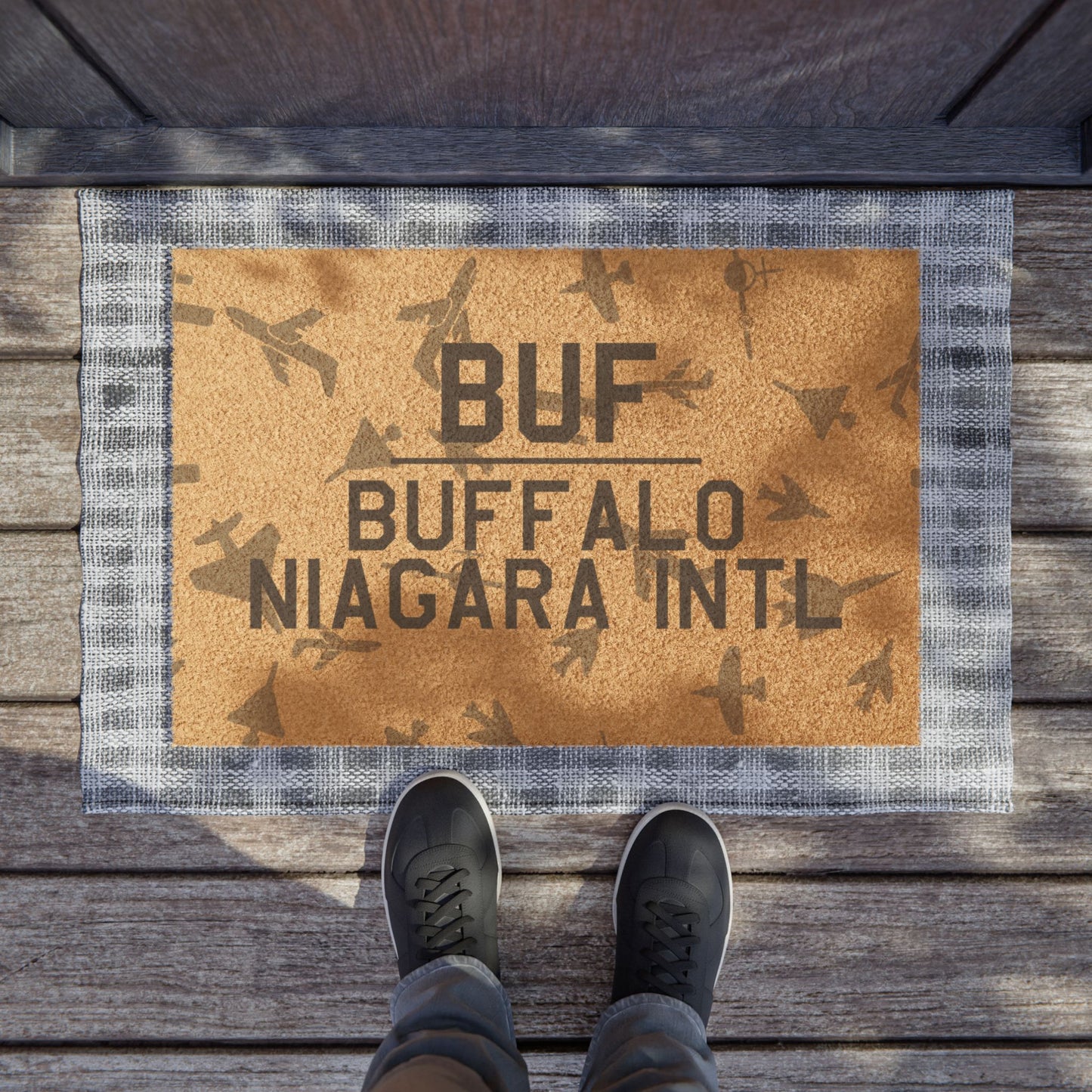 BUF Doormat | Buffalo Niagara International Airport Doormat