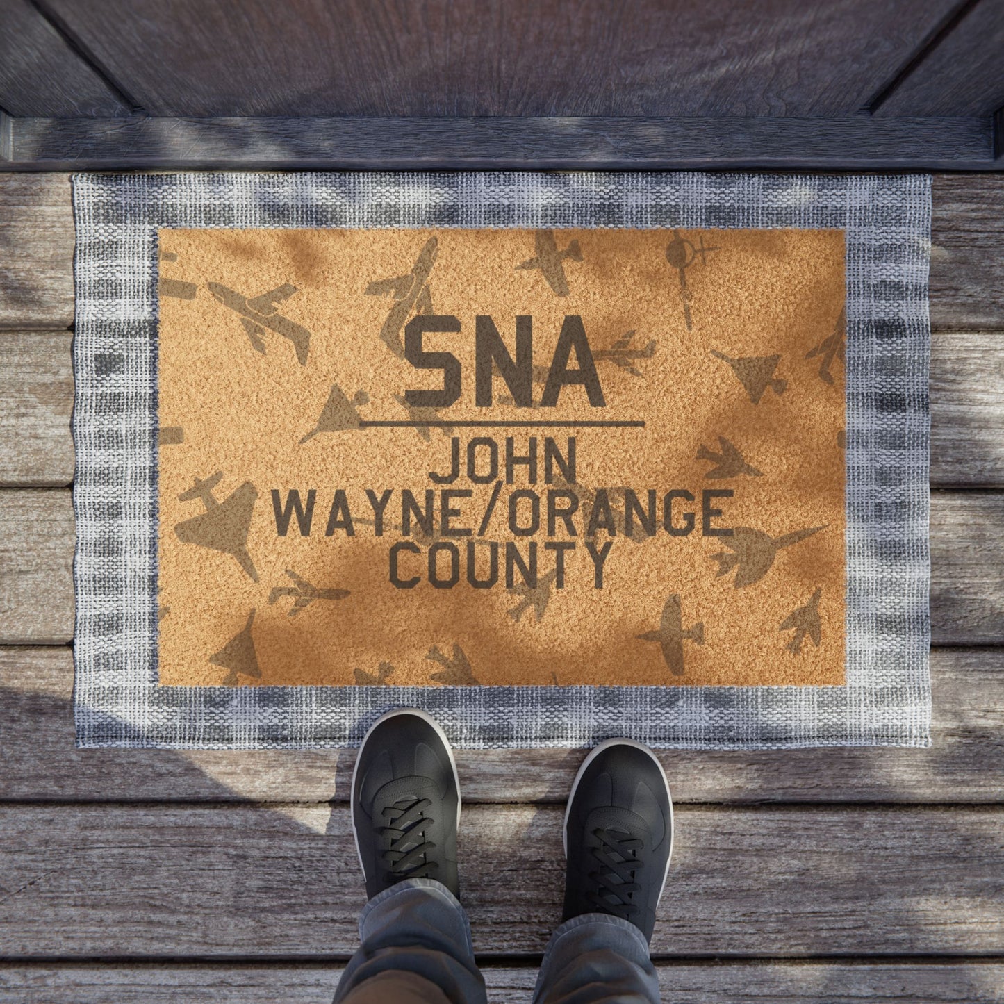 SNA Doormat | John Wayne/Orange County Airport Doormat