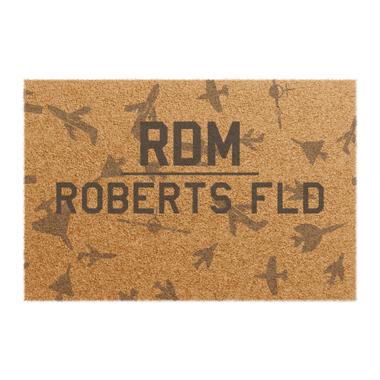 RDM Doormat | Roberts Field Airport Doormat