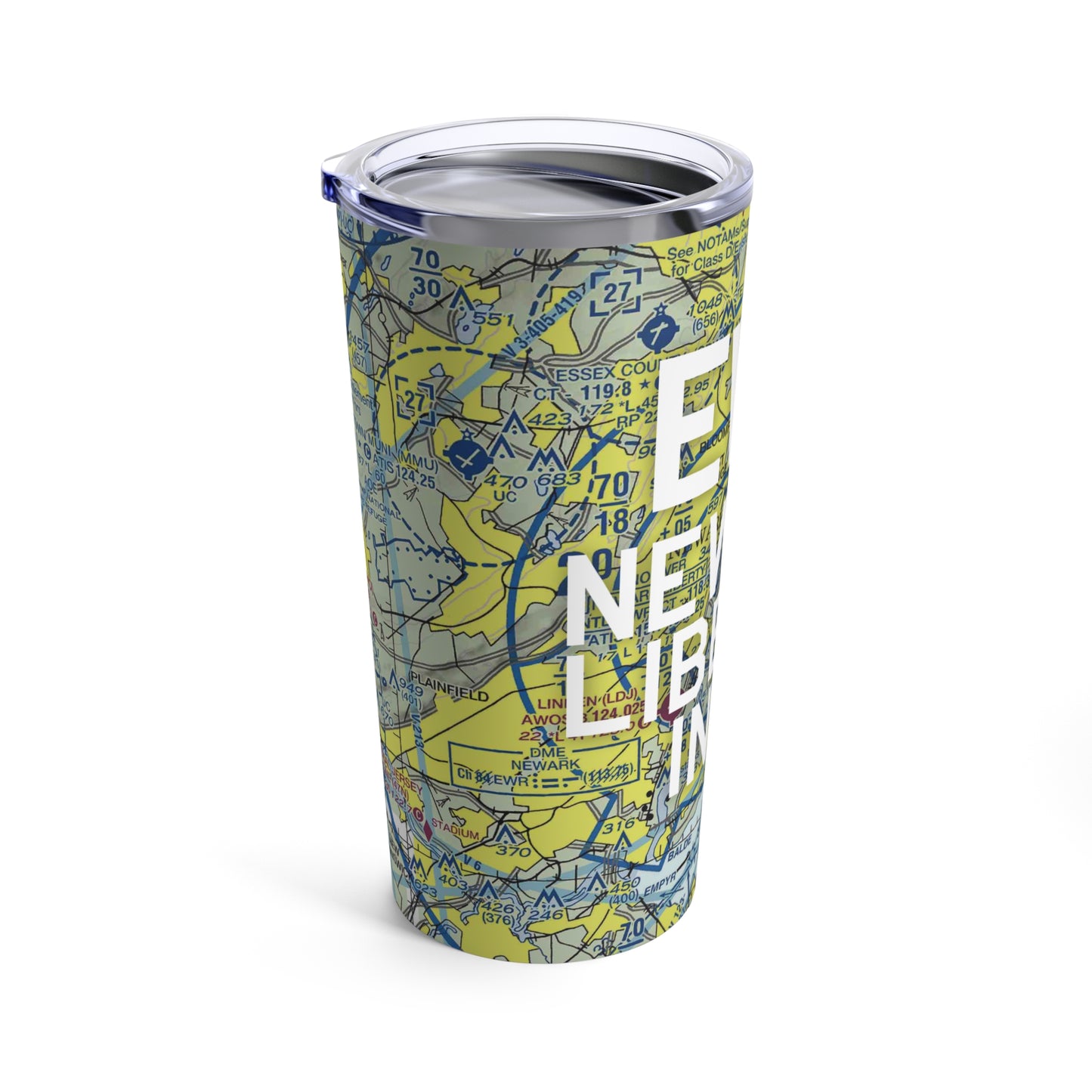 EWR Tumbler | Newark Liberty International Airport Tumbler