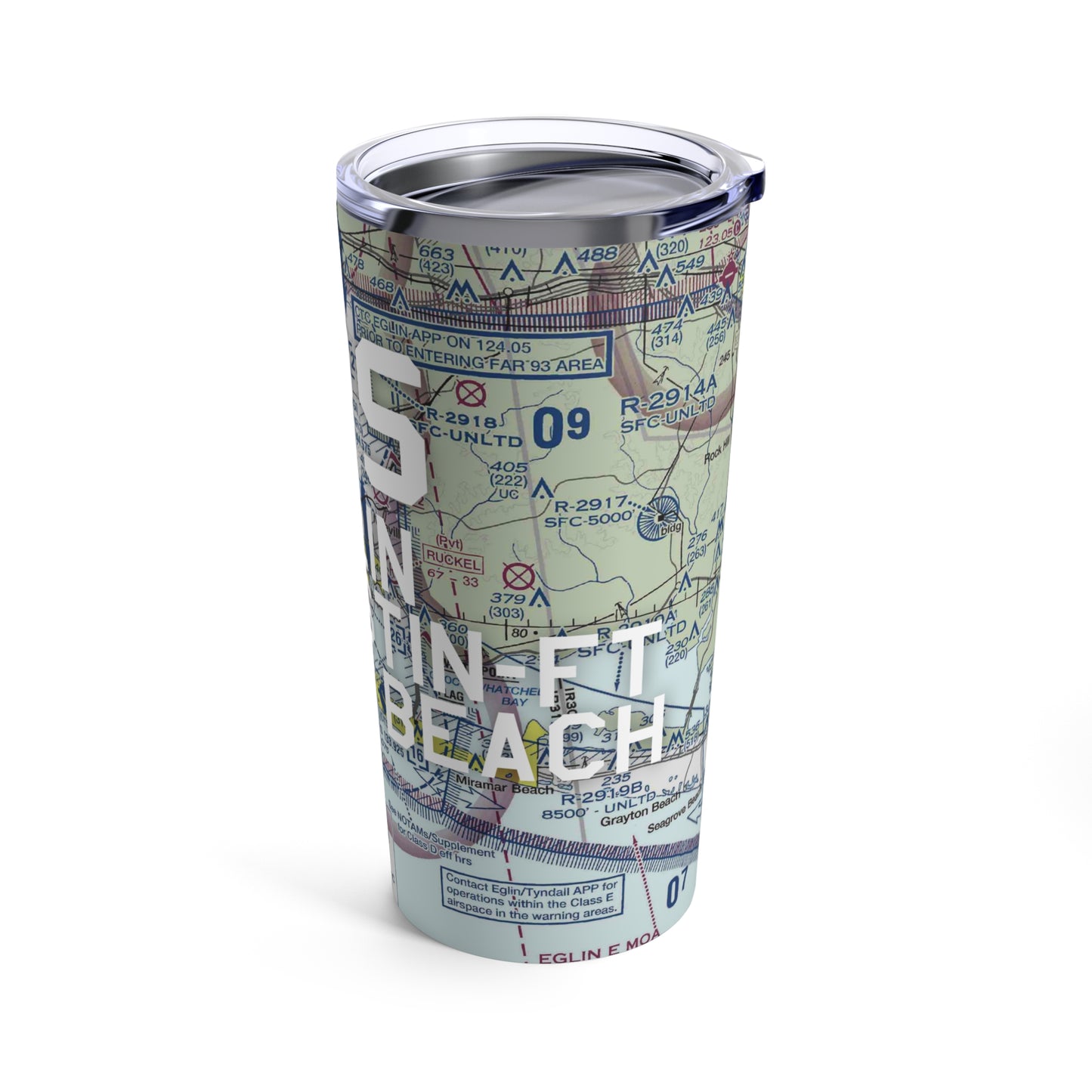 VPS Tumbler | Eglin AFB/Destin-Ft Walton Beach Airport Tumbler