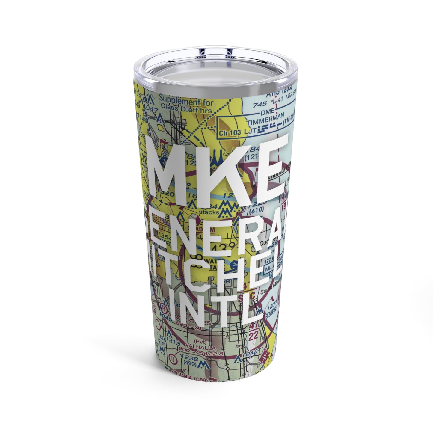 MKE Tumbler | General Mitchell International Airport Tumbler