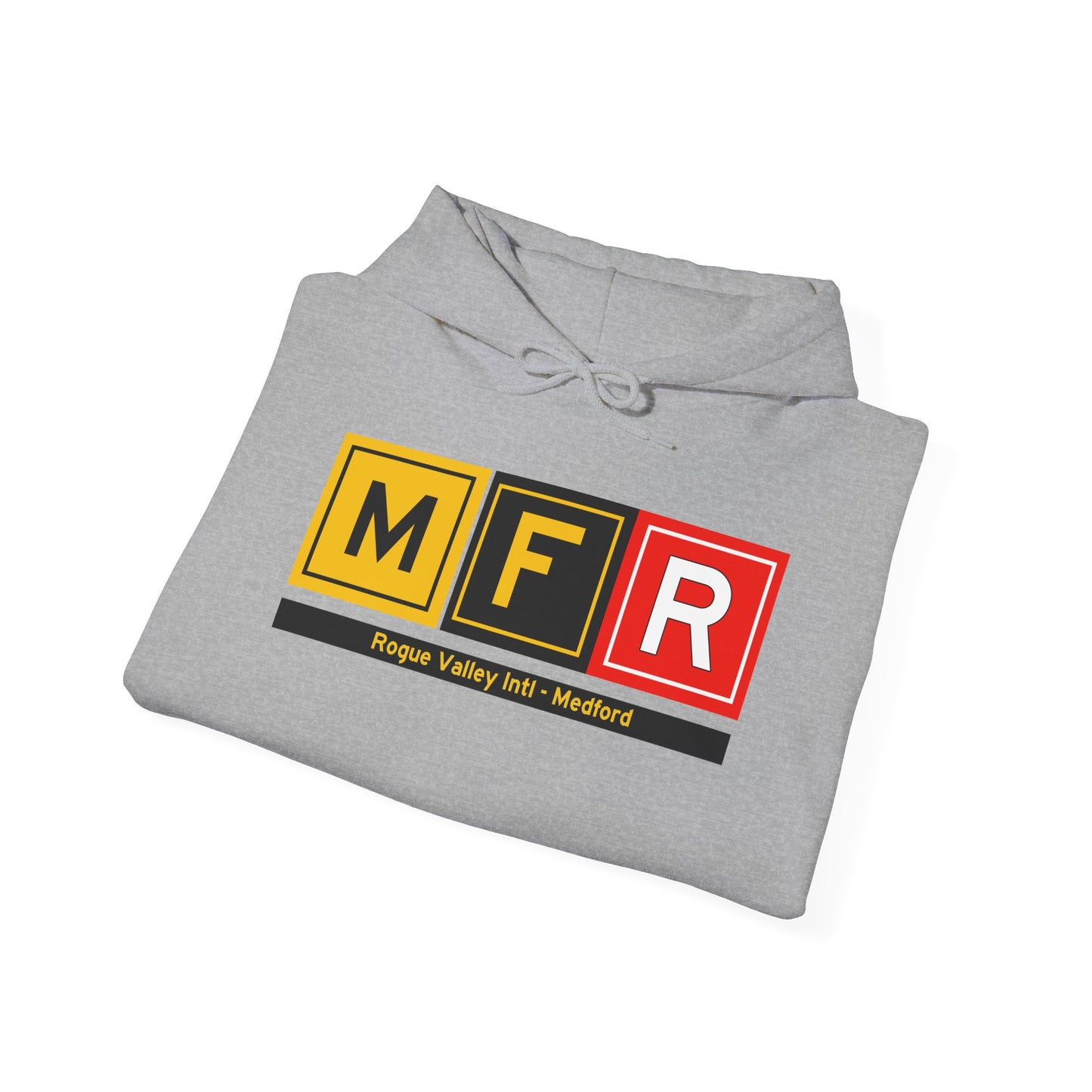 MFR Taxiway Hoodie w/ Airport Name | Rogue Valley International - Medford Airport Hoodie