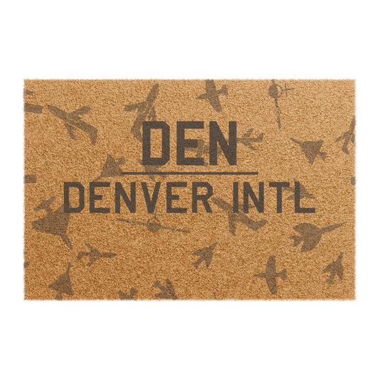 DEN Doormat | Denver International Doormat