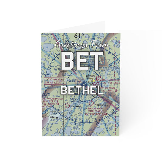 BET Greeting Cards | Bethel Airport Cards