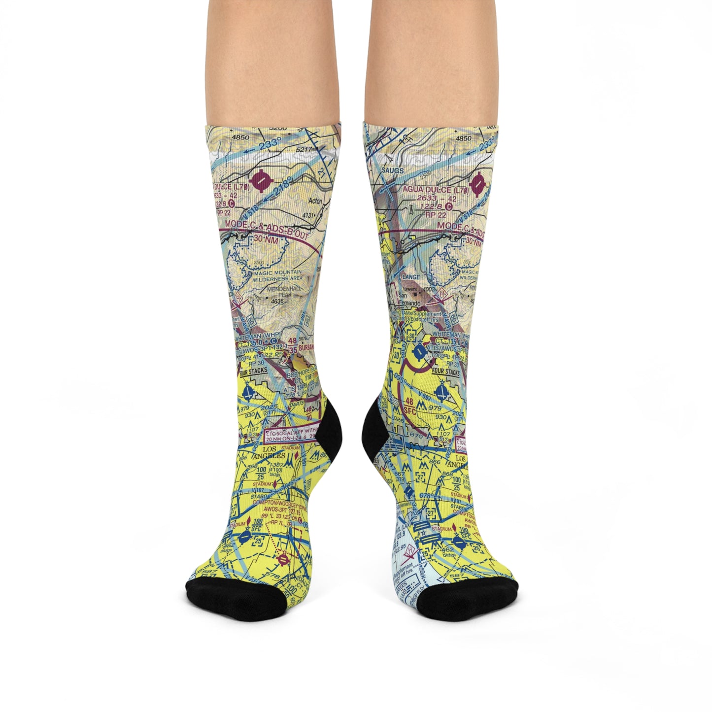 BUR Cushioned Crew Socks | Bob Hope Airport Socks