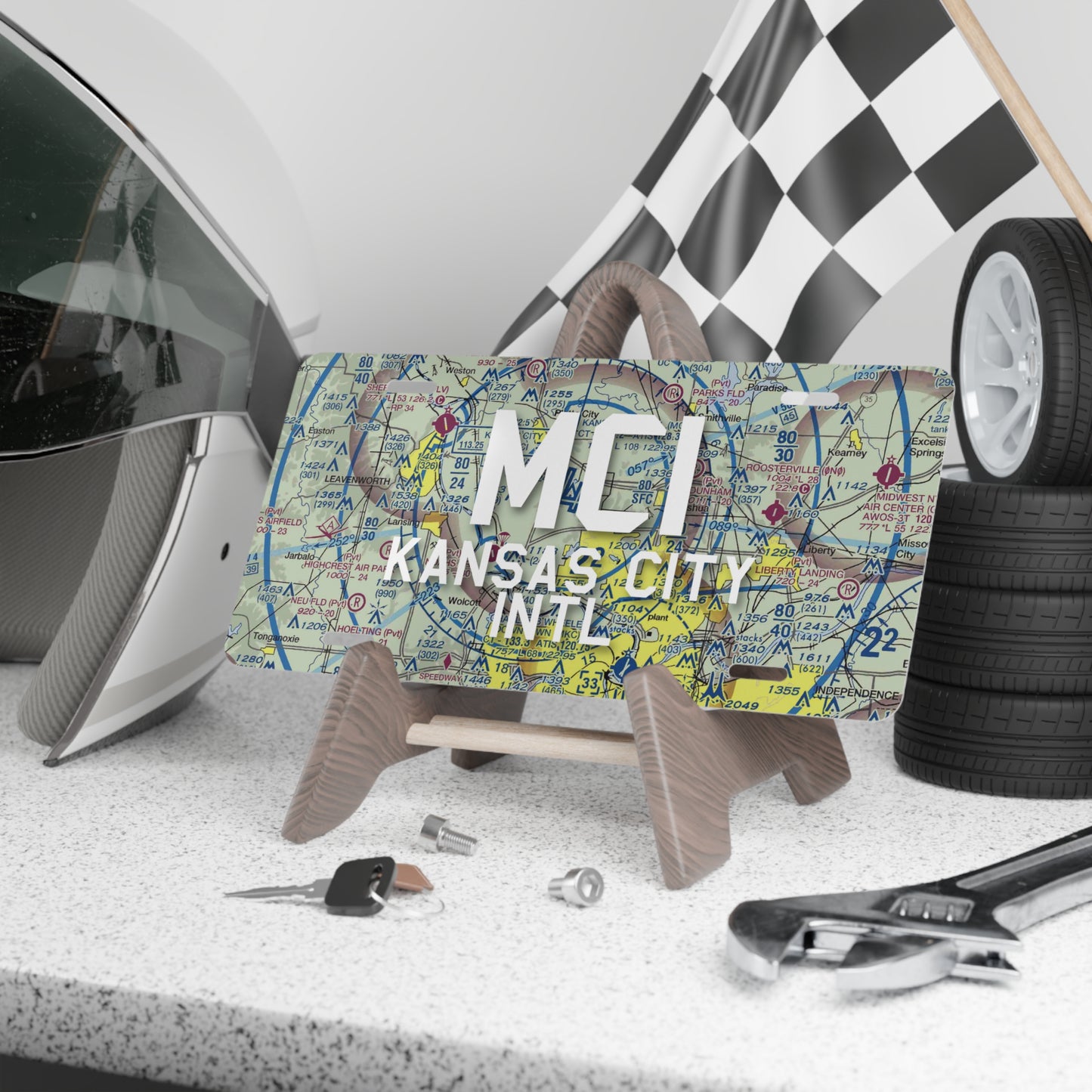 MCI Vanity Plate | Kansas City International Airport Vanity Plate
