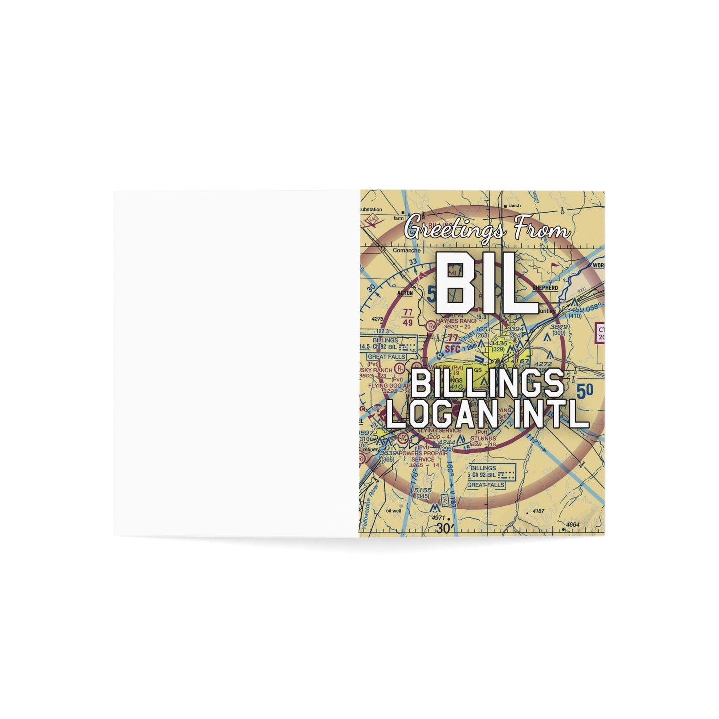 BIL Greeting Cards | Billings Logan International Airport Cards