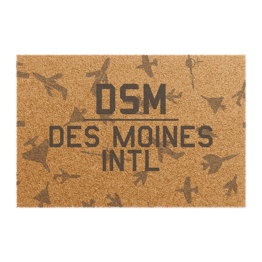 DSM Doormat | Des Moines International Airport Doormat