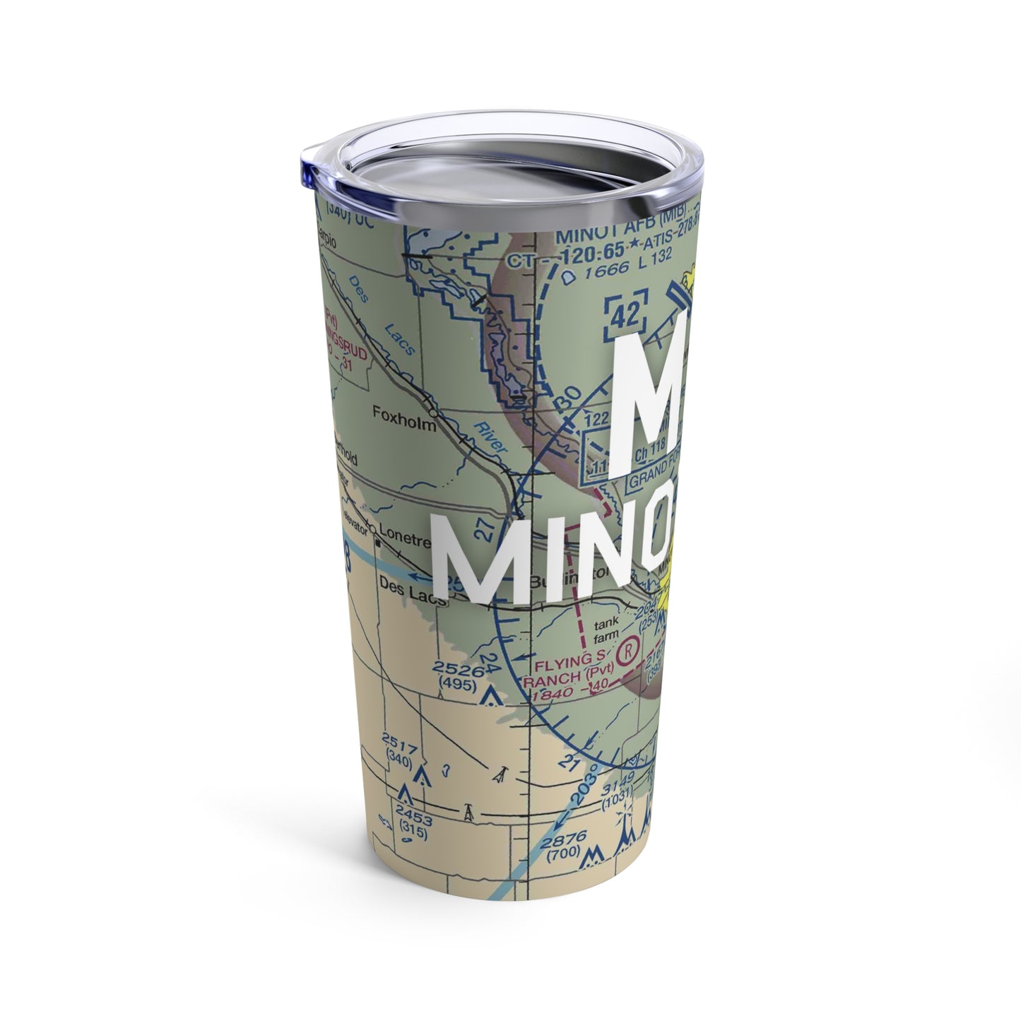 MOT Tumbler | Minot International Airport Tumbler