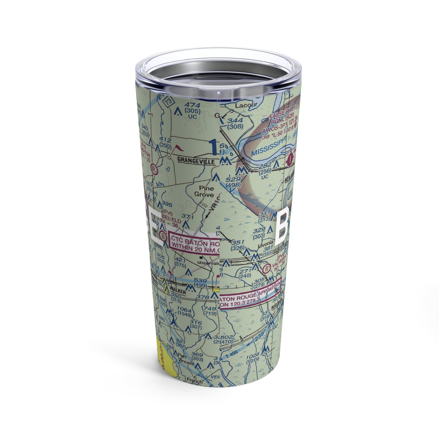 BTR Tumbler | Baton Rouge Metro, Ryan Field Airport Tumbler