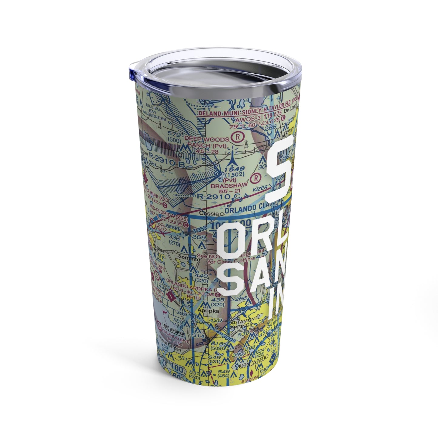 SFB Tumbler | Orlando Sanford International Airport Tumbler