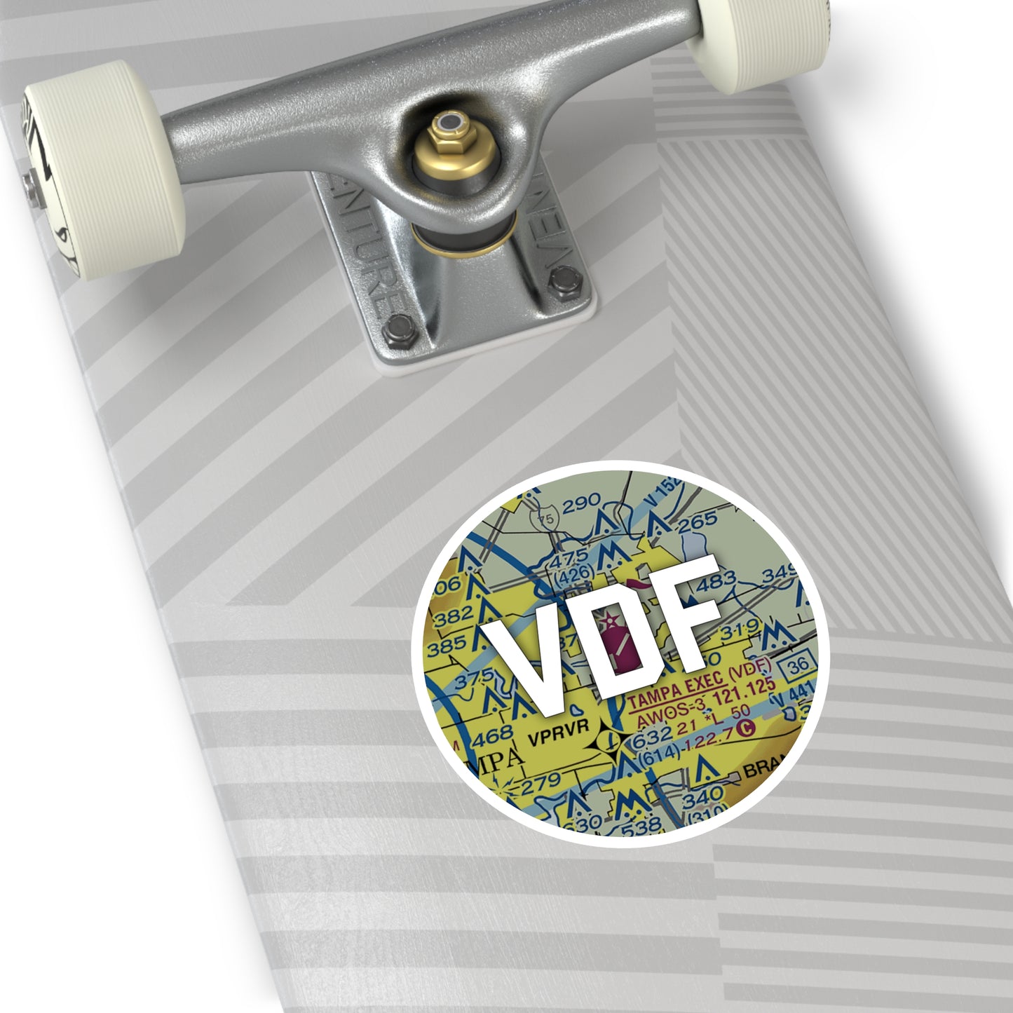 VDF Round Sticker | Tampa Exec Sticker