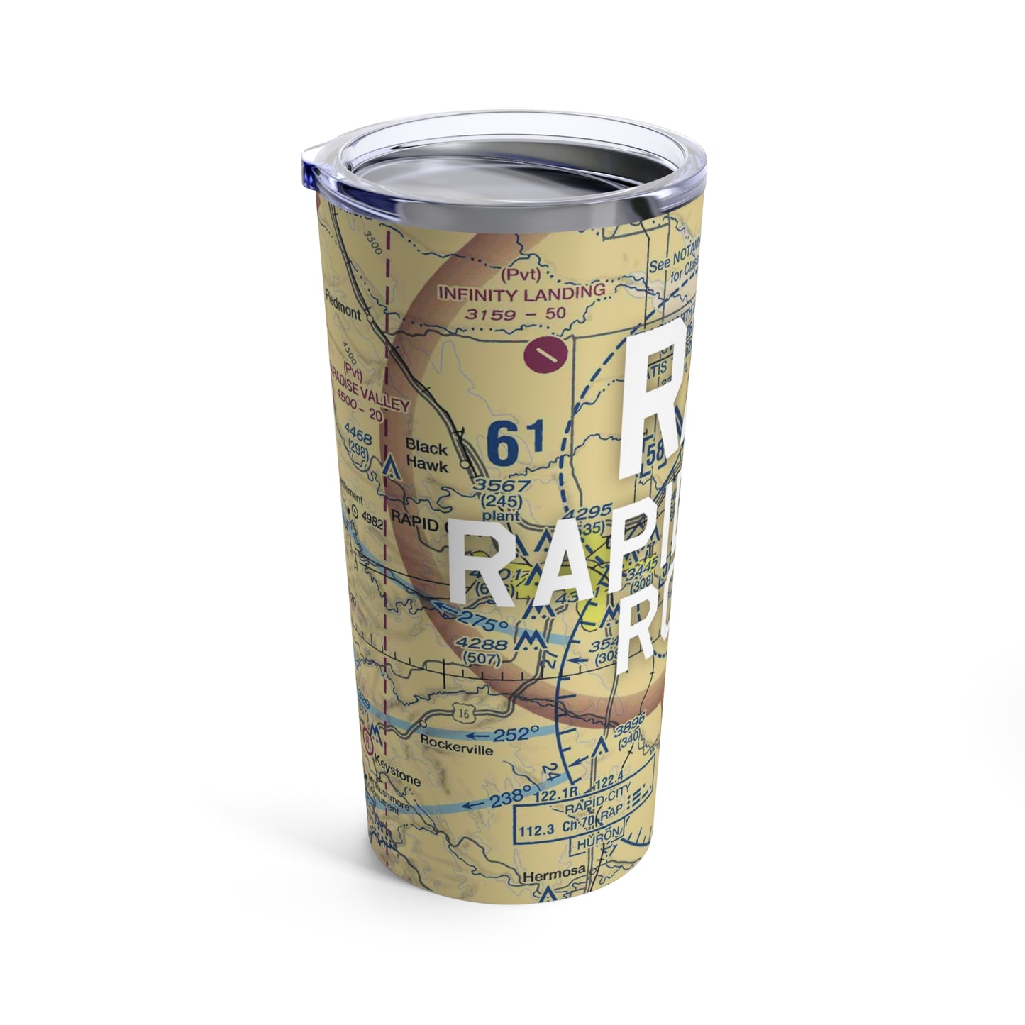 RAP Tumbler | Rapid City Regional Airport Tumbler