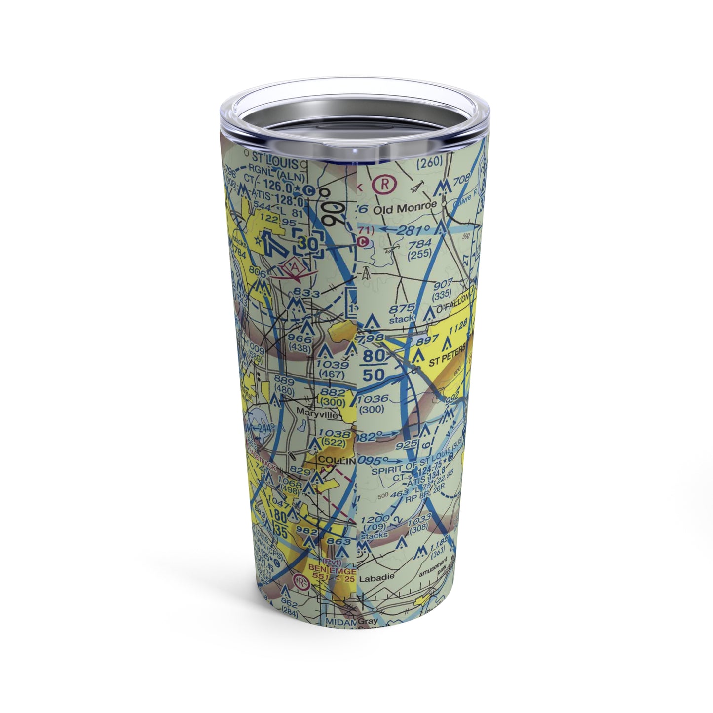 STL Tumbler | St Louis Lambert International Airport Tumbler