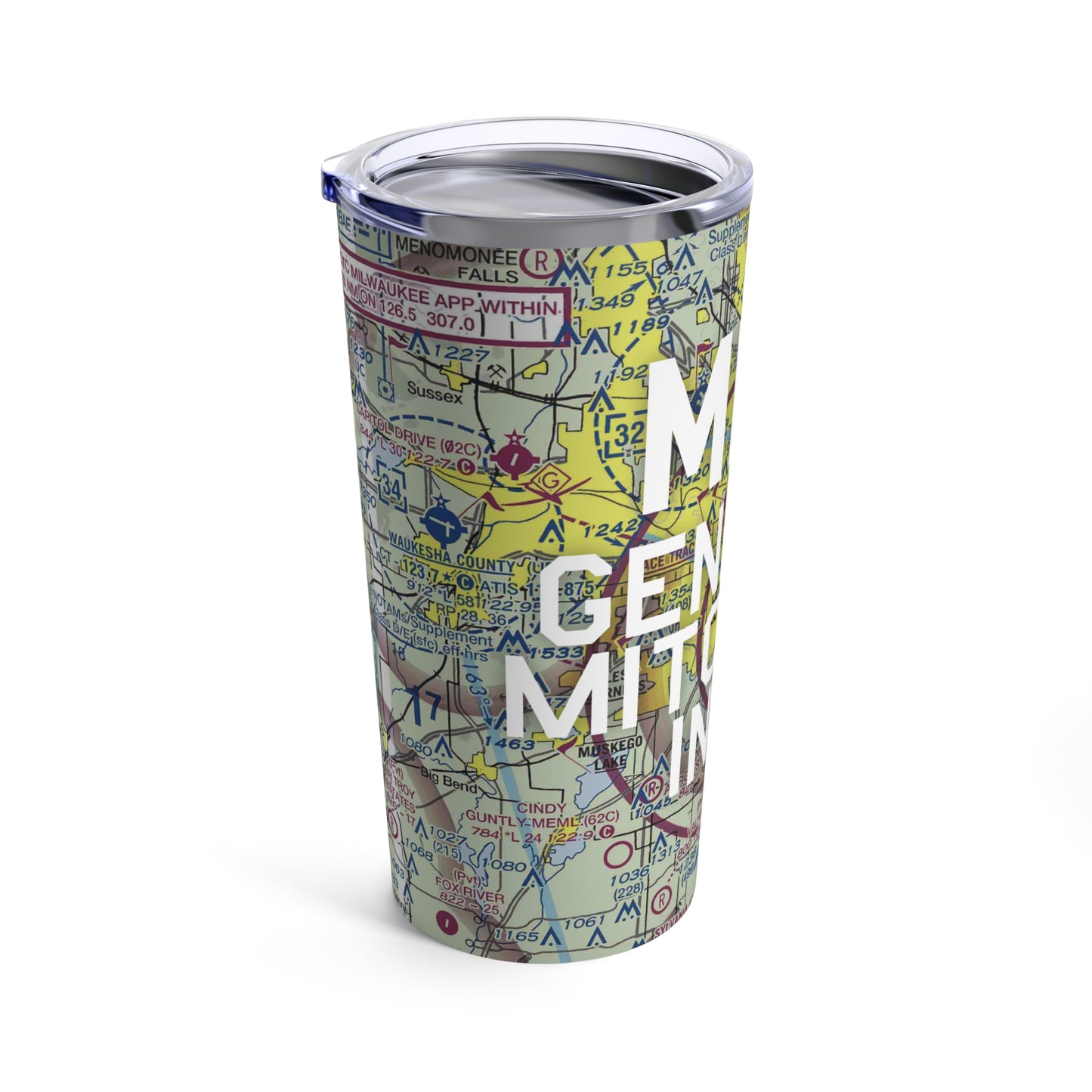 MKE Tumbler | General Mitchell International Airport Tumbler