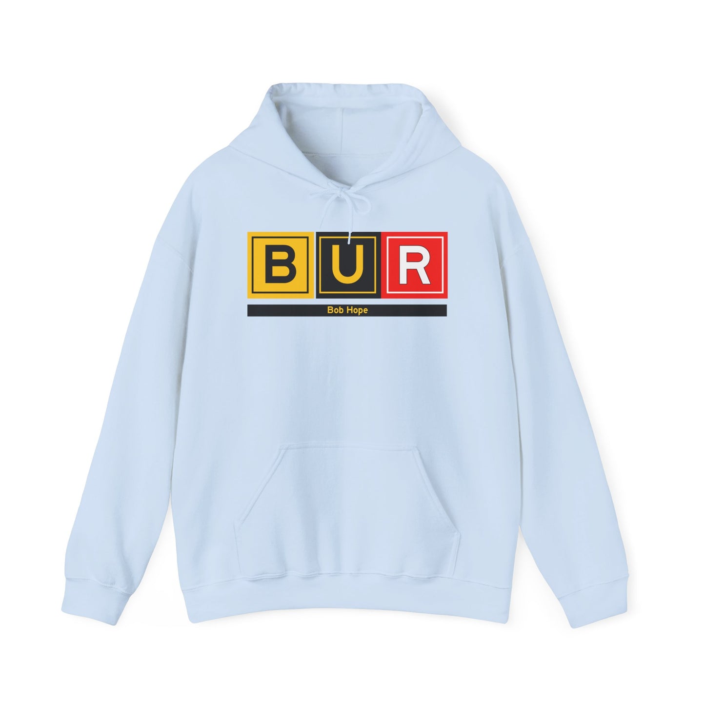 BUR Taxiway Hoodie w/ Airport Name | Bob Hope Airport Hoodie