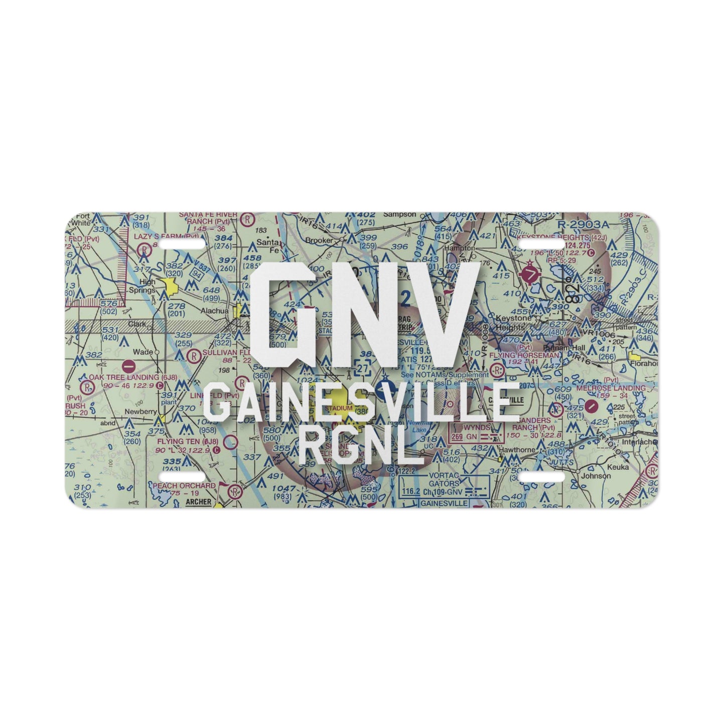 GNV Vanity Plate | Gainesville Regional Airport Vanity Plate