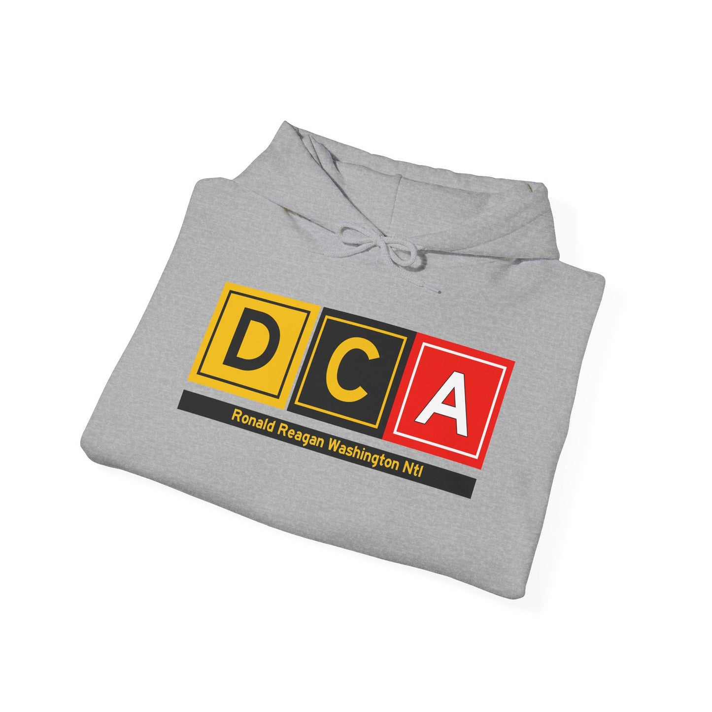 DCA Taxiway Hoodie w/ Airport Name | Ronald Reagan Washington National Airport Hoodie