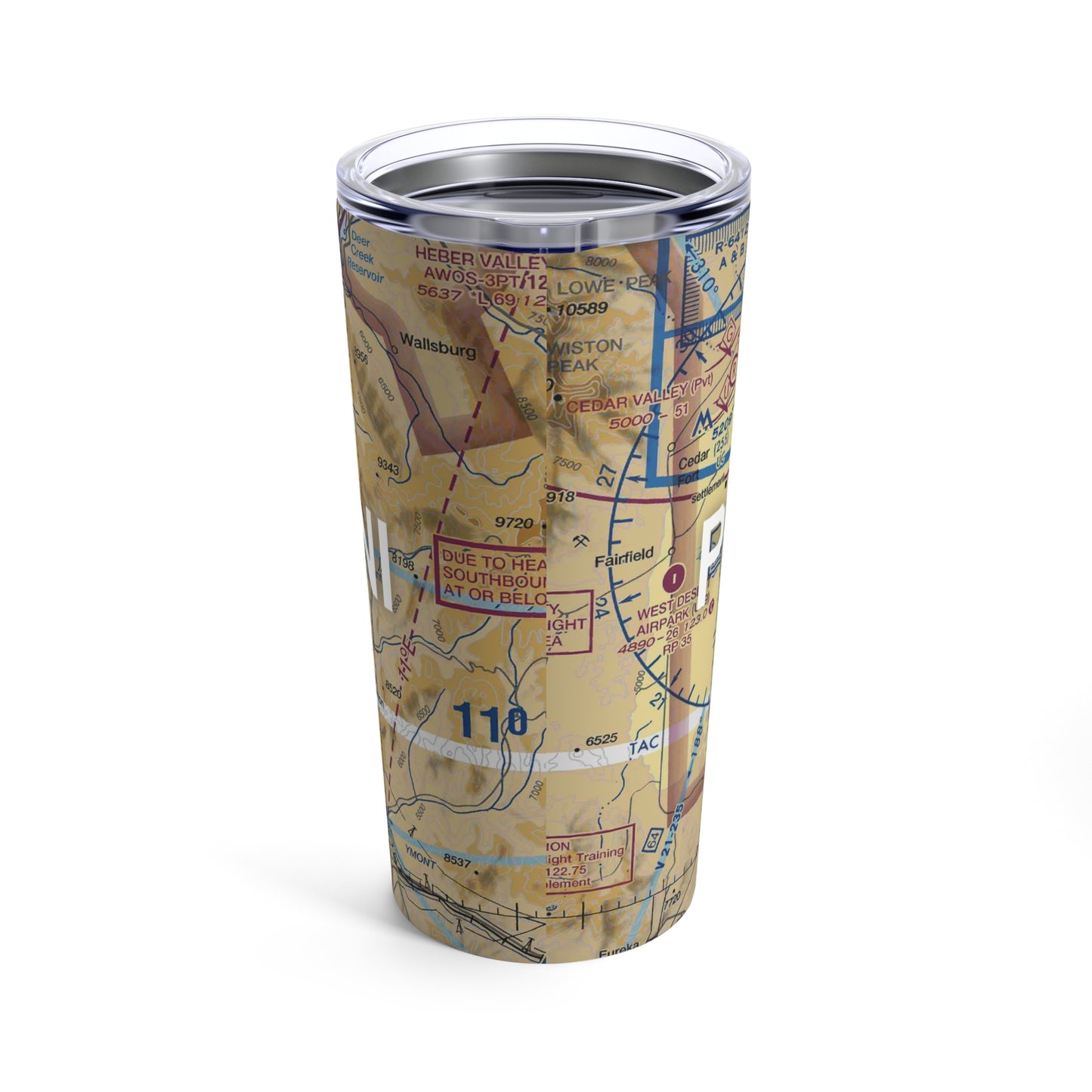 PVU Tumbler | Provo Municipal Airport Tumbler